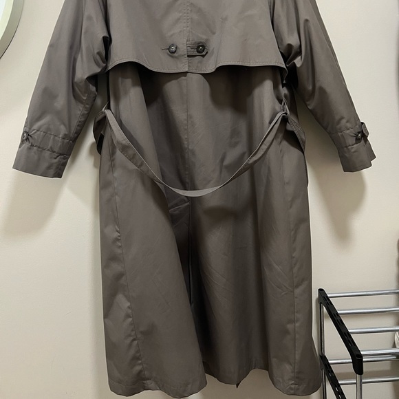 Vintage trench coat, brownish grey - Picture 2 of 6